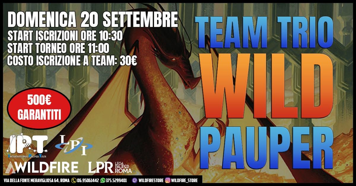 Wild Pauper Trio 2026